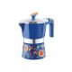 Cafetera de aluminio Frida Kahlo 3 tazas azul