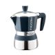 Cafetera Moka de inducción de acero inoxidable 3 tazas