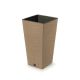 Macetero alto cuadrado Furu 35 x 35 cm madera