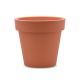 Macetero redondo Lofly 16 x 14,4 cm terracota
