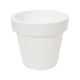 Macetero redondo Lofly 16 x 14,4 cm blanco