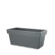 Jardinera rectangular Lofly 40 x 16,4 cm gris piedra