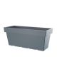 Jardinera rectangular Lofly 80 x 33,4 cm gris piedra