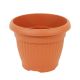 Macetero redondo Terra 30 x 23,5 cm terracota