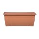 Jardinera rectangular Terra 70 cm x 30 cm terracota