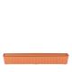 Jardinera rectangular Agro 80 x 18 cm terracota
