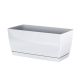 Jardinera rectangular New Coubi 29 cm x 14,2 cm blanco