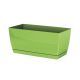 Jardinera rectangular New Coubi 39 cm x 19 cm verde oliva