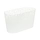 Macetero ovalado City 28,5 cm blanco