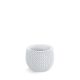 Macetero bajo redondo Splofy Bowl 18 cm blanco