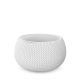 Macetero bajo redondo Splofy Bowl 37 cm blanco