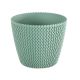 Macetero redondo Splofy 26 cm verde salvia