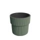 Macetero redondo esbelto Milly 30 cm verde pino