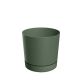 Macetero redondo Tubo 24 cm verde pino
