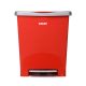 PAPELERO C/PEDAL 23 LTS MILLENIUM ROJO