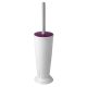 ESCOBILLA WC 2000 BLANCA / BERENJENA