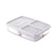 HERMETICO CLIC RECTANGULAR 3 DIV. 1,0 LT.