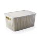 CAJA TRAMA 8,0 LTS. BLANCA
