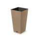 Macetero alto cuadrado Furu 30 x 30 cm madera