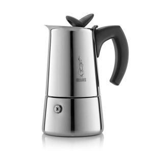 CAFETERA MUSA 4T ACERO INOXIDABLE