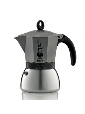 CAFETERA MOKA INDUCTION BLACK 6T