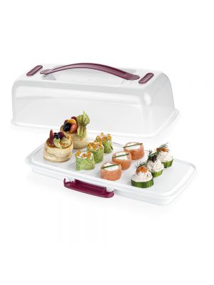 BANDEJA COOLER C/TAPA 36 X 18 CMS.
