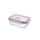 CONTENEDOR DE VIDRIO RECTANGULAR 380 ML.