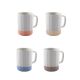 Set 4 tazas de café 80 ml.