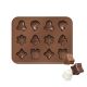 MOLDES DE CHOCOLATES NAVIDAD 