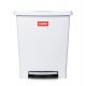 PAPELERO C/PEDAL 23 LTS MILLENIUM BLANCO