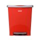 PAPELERO C/PEDAL 23 LTS MILLENIUM ROJO