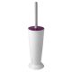 ESCOBILLA WC 2000 BLANCA / BERENJENA