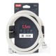 FLEXIBLE PVC LOOP REFORZADO 1.5 MT.BLANCO