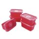 SET HERMETICO POP RECTANGULAR 380 ML. 5 UN.