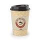 VASO CAFÉ DECORADO 320 ML.