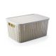 CAJA TRAMA 8,0 LTS. BLANCA