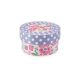CAJA DECO FLORAL RED. 630 ML.