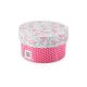 CAJA DECO FLORAL RED. 900 ML.