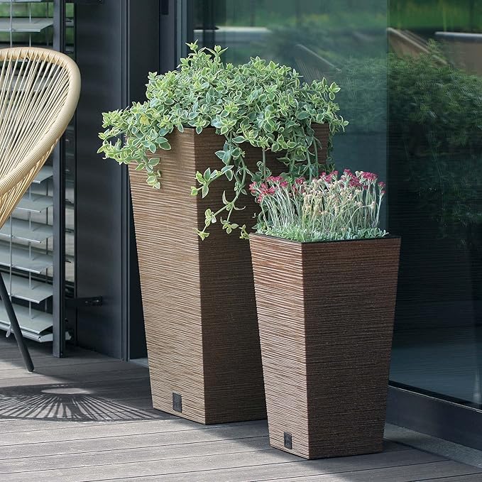 Colección maceteros ECOWood